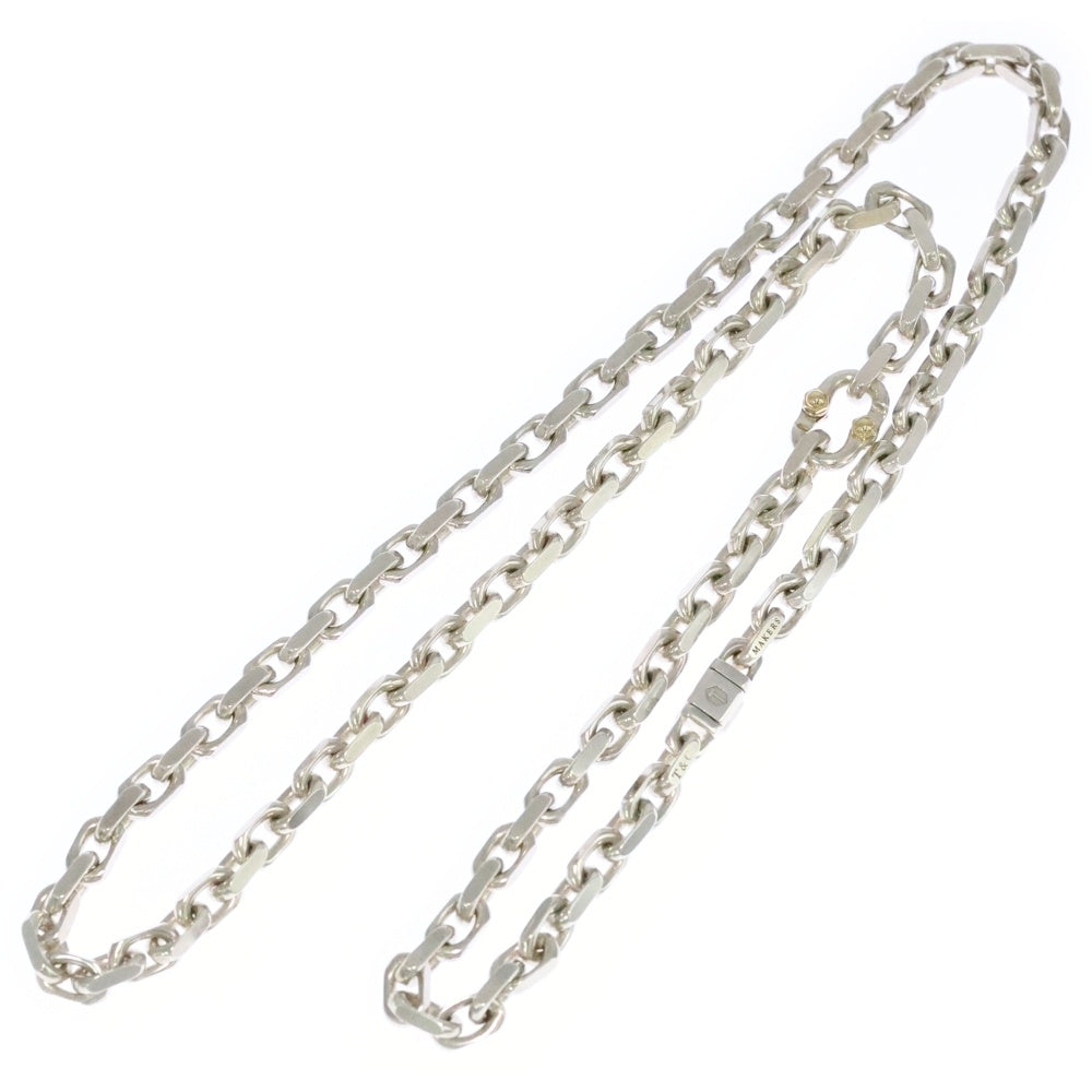 TIFFANY & Co.(ティファニー) メイカーズチェーン ネックレス Ag925 シルバー アクセサリー