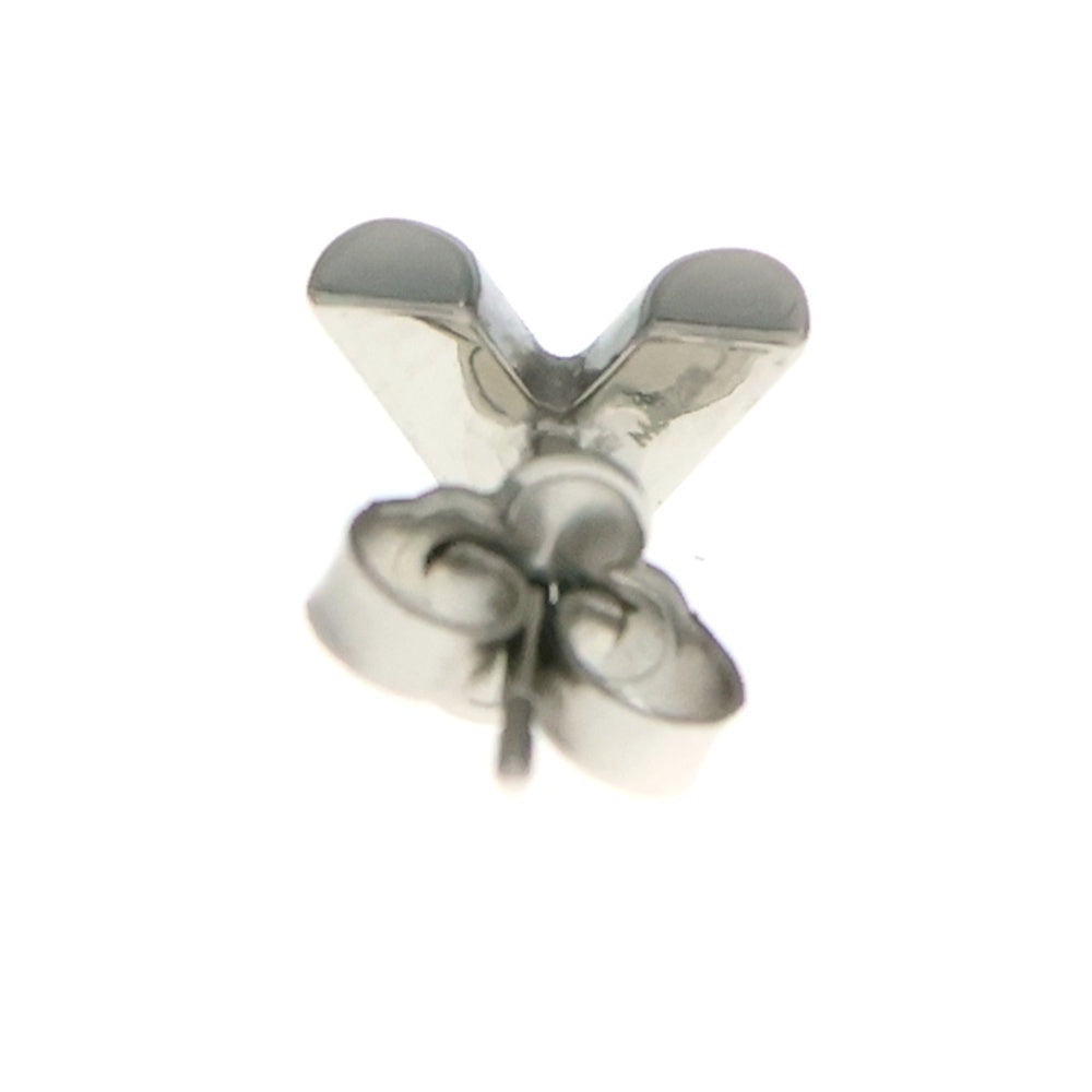 LOUIS VUITTON(ルイヴィトン) エッセンシャルV ピアス メタル シルバー M63208 アクセサリー