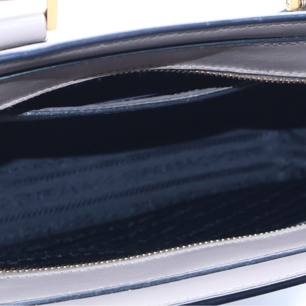 PRADA(プラダ) サフィアーノ ハンドバッグ 2wayショルダーバッグ ベージュ レザー 1BA113