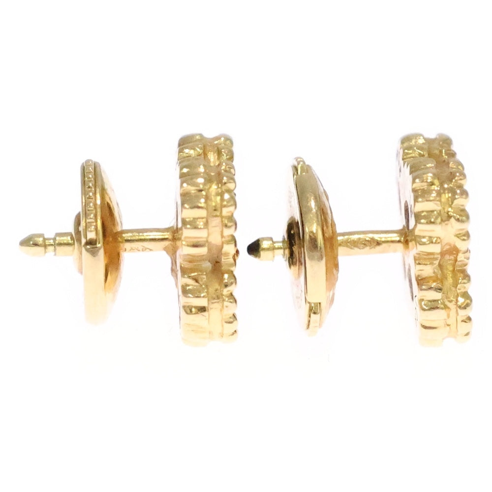 Van Cleef & Arpels(ヴァンクリーフアンドアーペル) スウィートアルハンブラ ピアス オニキス イエローゴールド 750YG VCARA44900 ジュエリー