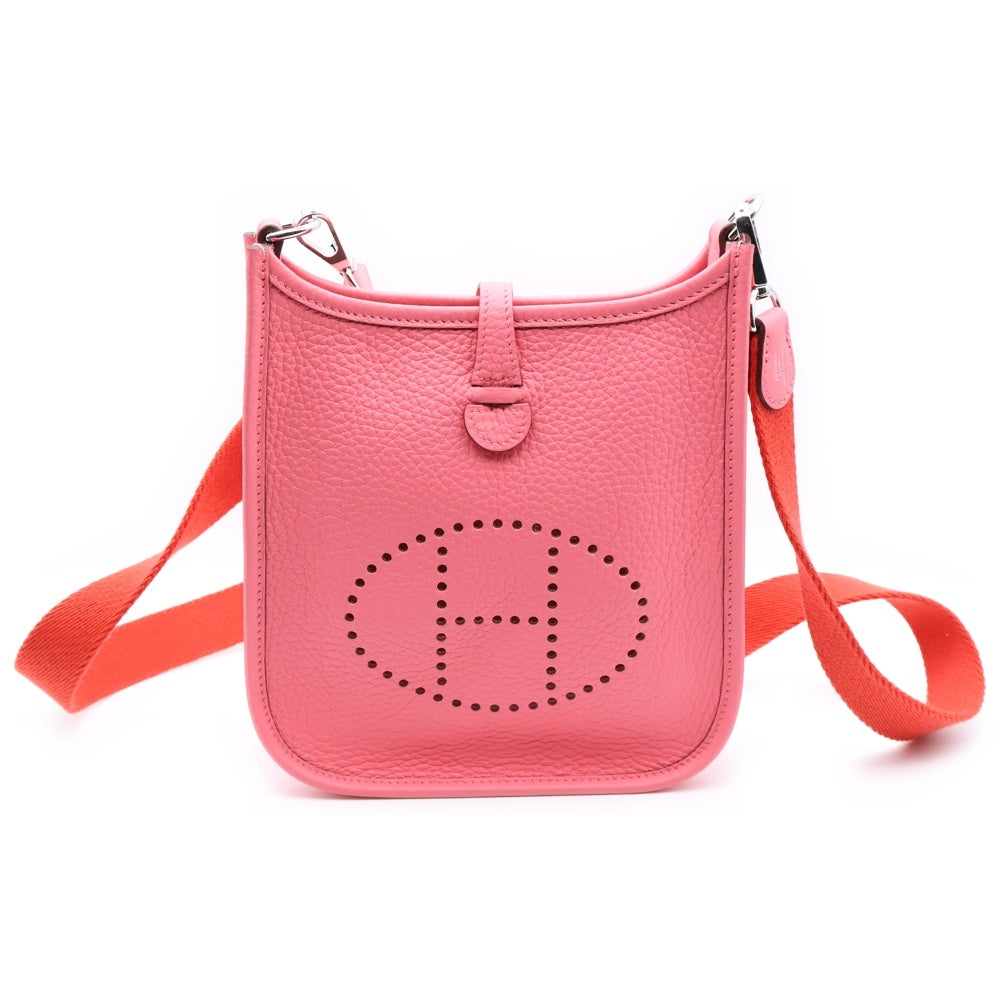 HERMES(エルメス) エヴリンTPM ローズアザレ トリヨン ショルダーバッグ シルバー金具 W刻印