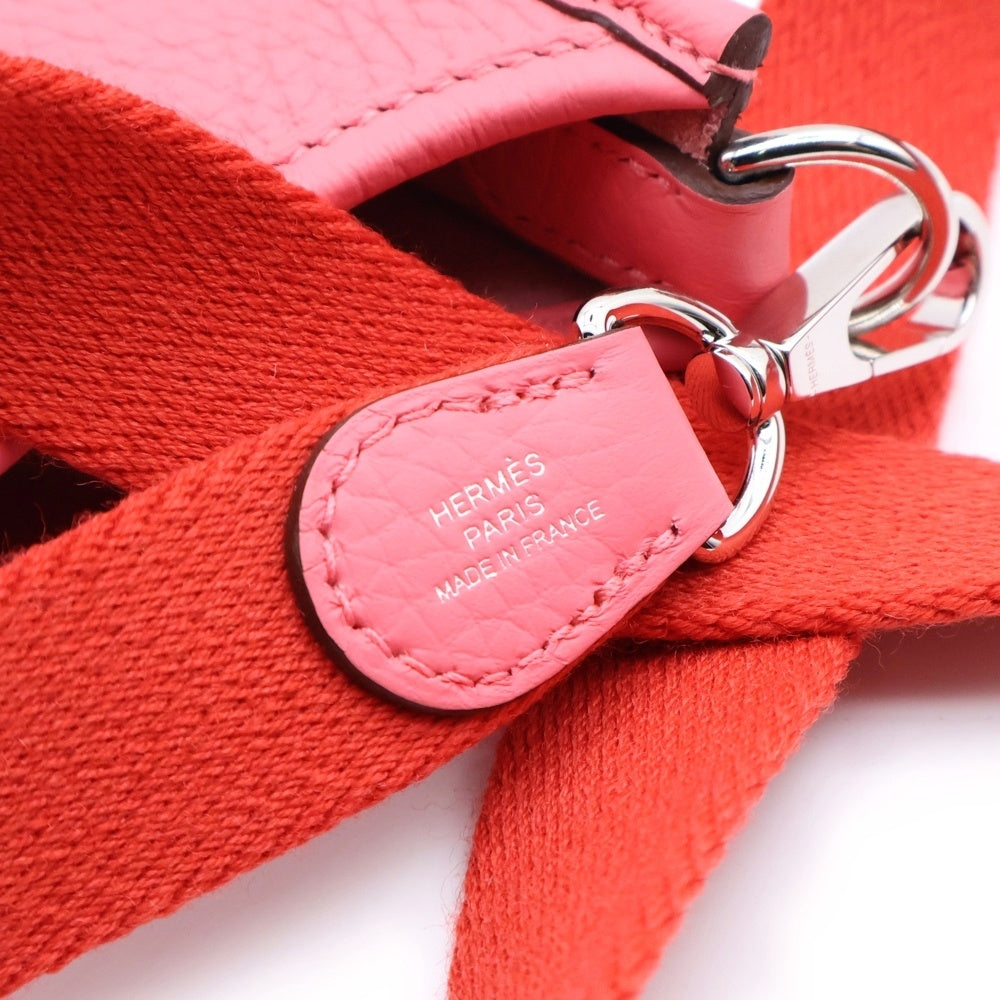 HERMES(エルメス) エヴリンTPM ローズアザレ トリヨン ショルダーバッグ シルバー金具 W刻印