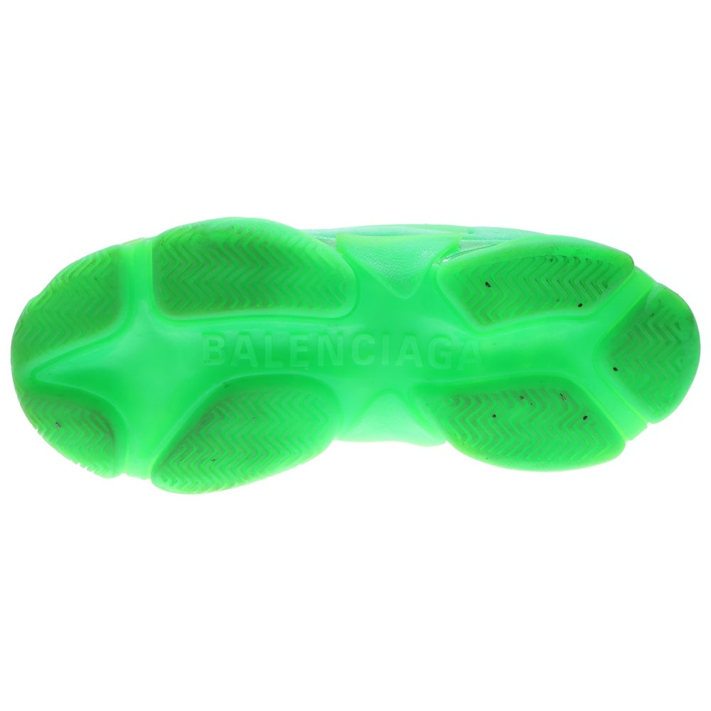 BALENCIAGA(バレンシアガ) Triple S トリプルエス クリアソール ダッド レースアップ ローカットシューズ スニーカー グリーン 541624