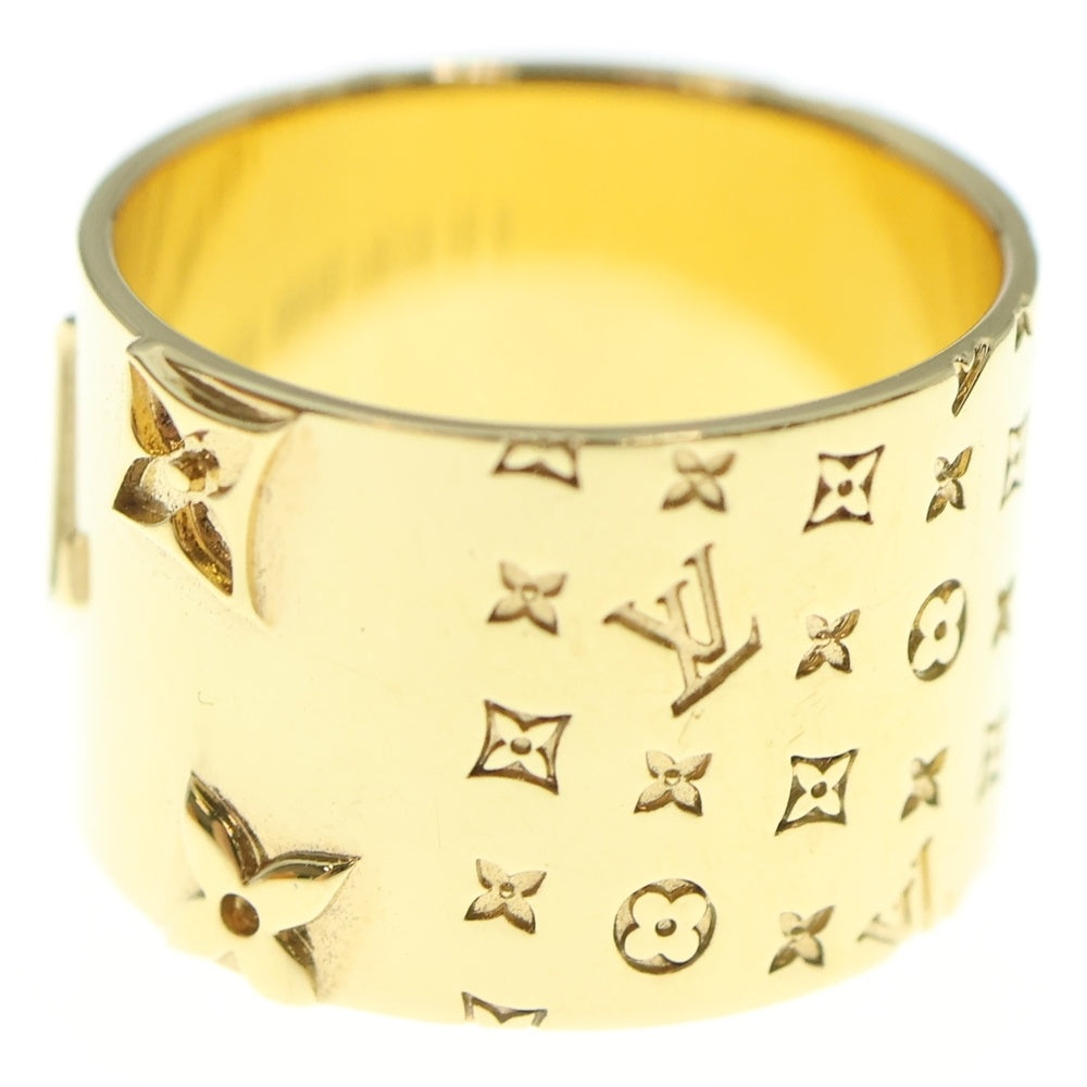 LOUIS VUITTON(ルイヴィトン) バーグ ナノチューブ モノグラム リング 指輪 ゴールド M68387