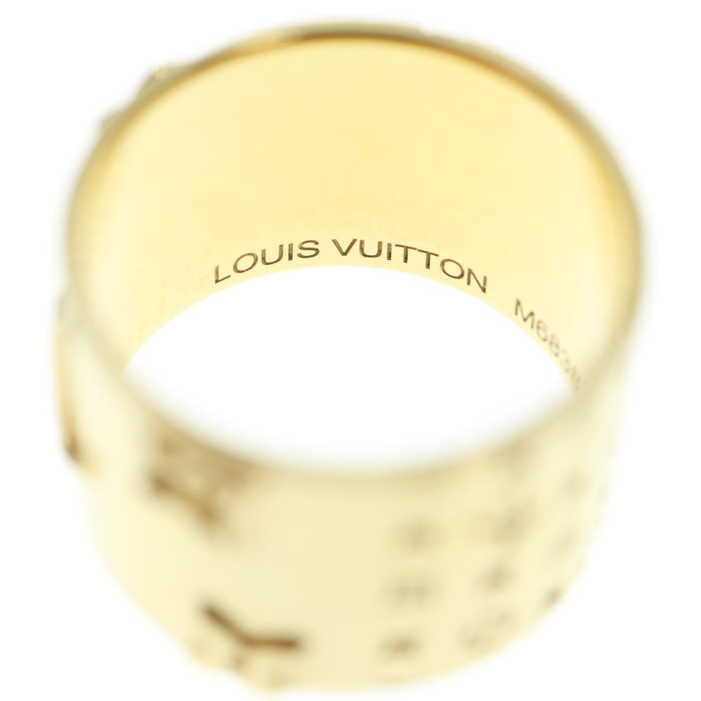LOUIS VUITTON(ルイヴィトン) バーグ ナノチューブ モノグラム リング 指輪 ゴールド M68387