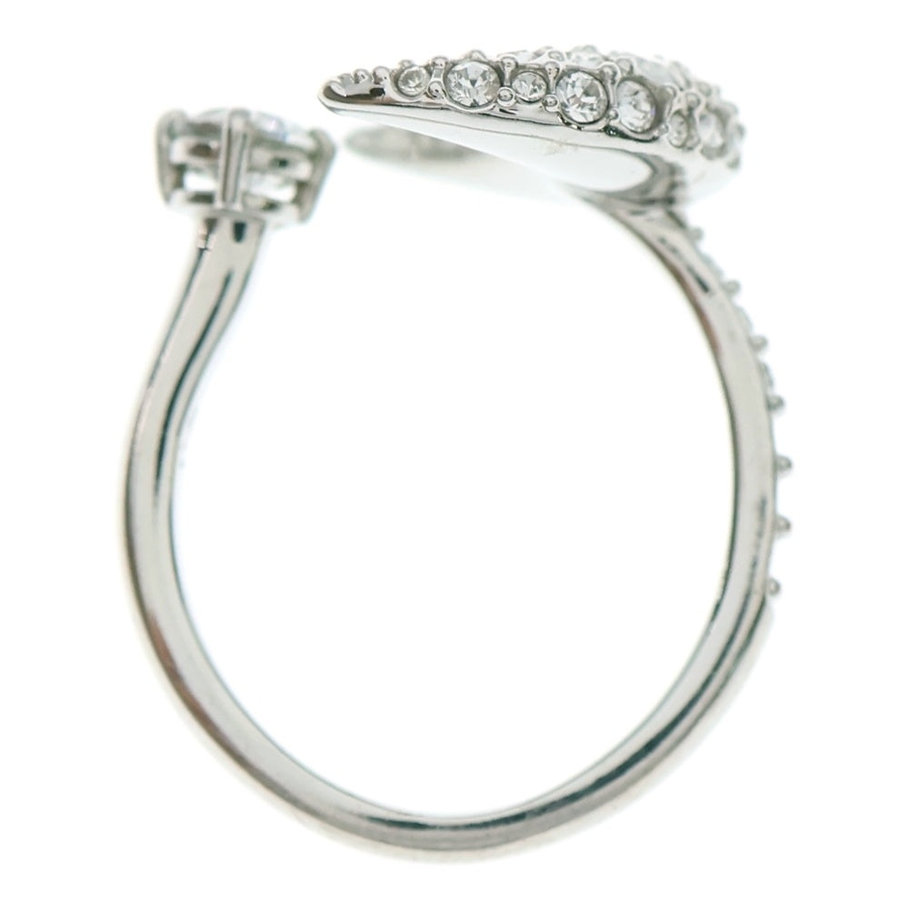 SWAROVSKI(スワロフスキー) ムーン 月 モチーフ ストーン リング 指輪 シルバー