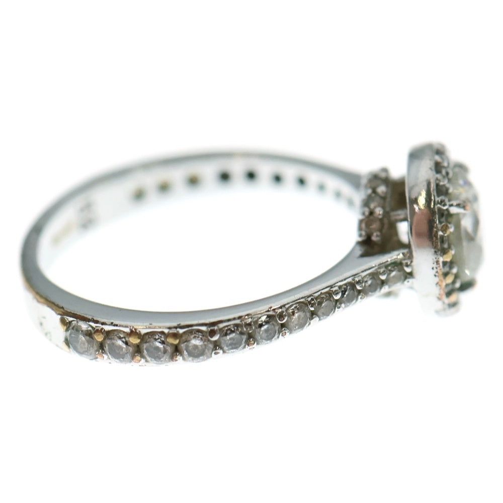 SWAROVSKI(スワロフスキー) ラウンドストーン リング 指輪 シルバー