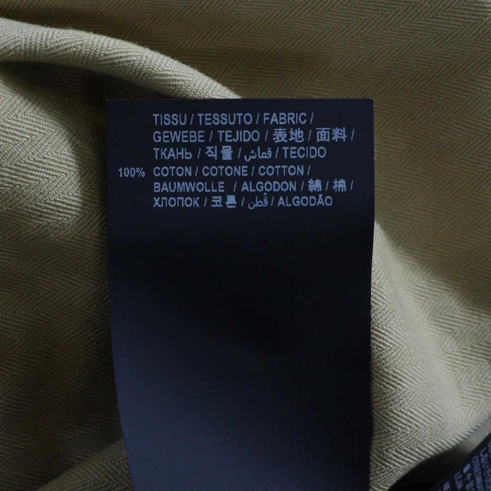 SAINT LAURENT PARIS(サンローランパリ) 20SS ウエスタン スナップボタン コットン 長袖シャツ ベージュ 597059