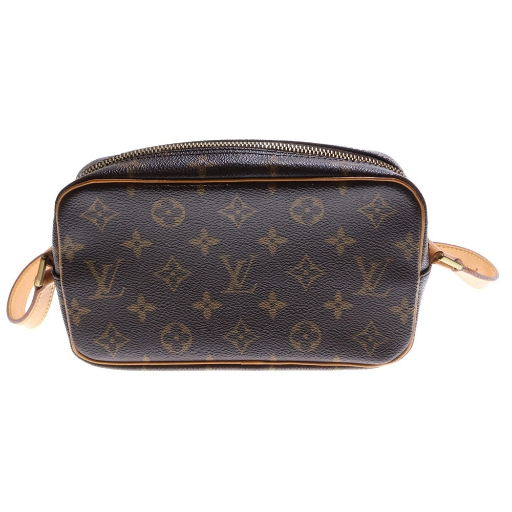 LOUIS VUITTON(ルイヴィトン) モノグラム ポシェットシテ ブラウン PVC ショルダーバッグ M51183