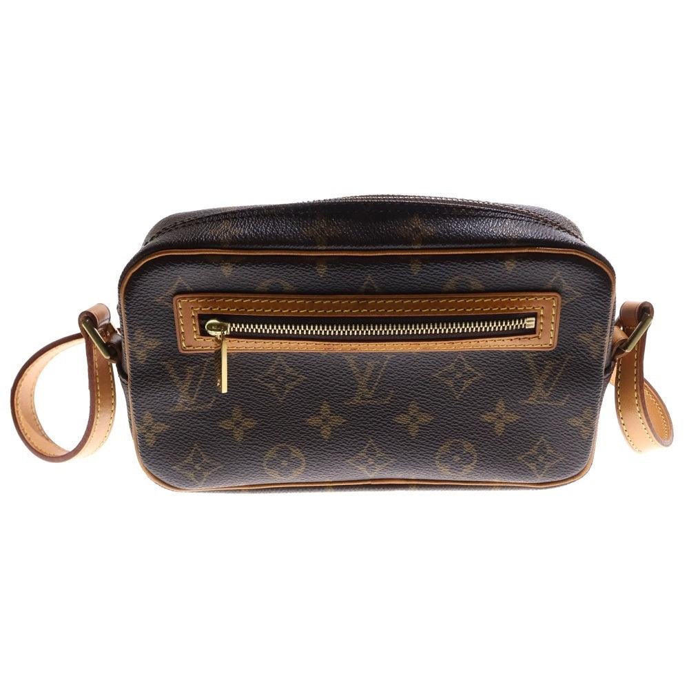 LOUIS VUITTON(ルイヴィトン) モノグラム ポシェットシテ ブラウン PVC ショルダーバッグ M51183