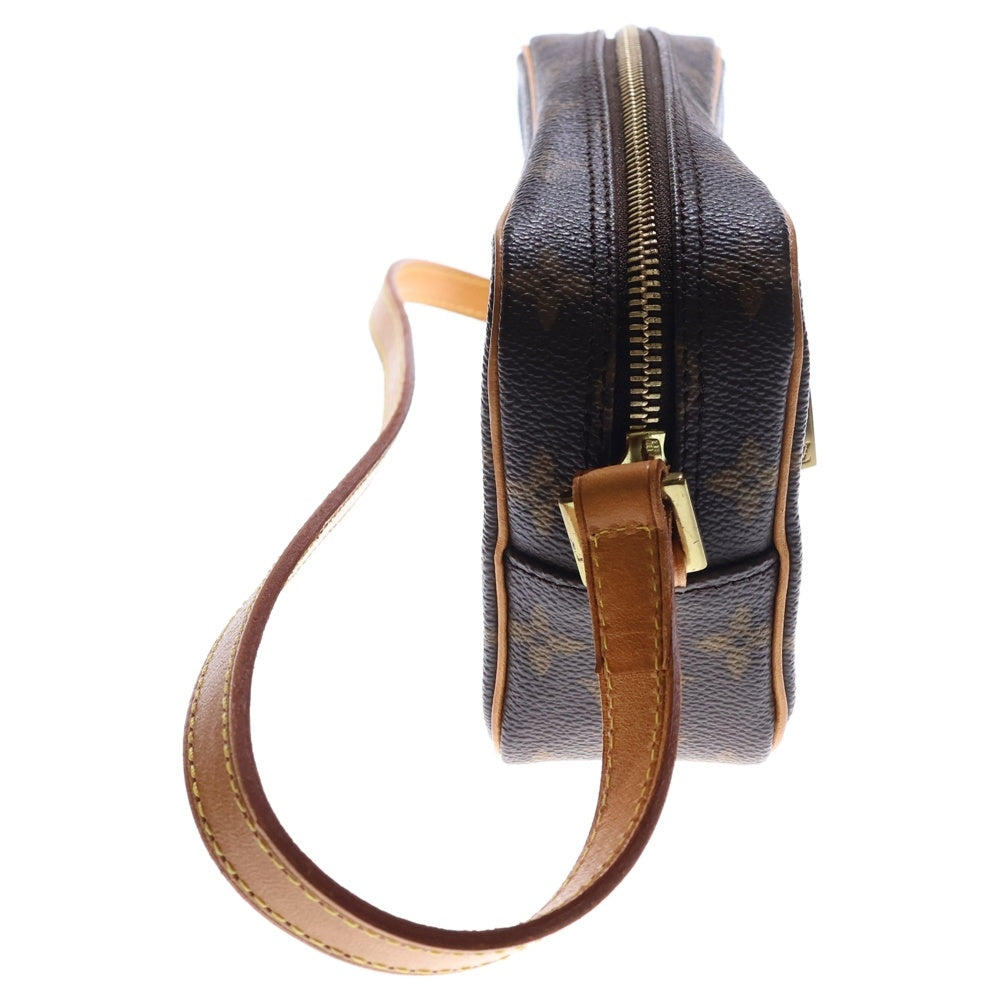 LOUIS VUITTON(ルイヴィトン) モノグラム ポシェットシテ ブラウン PVC ショルダーバッグ M51183