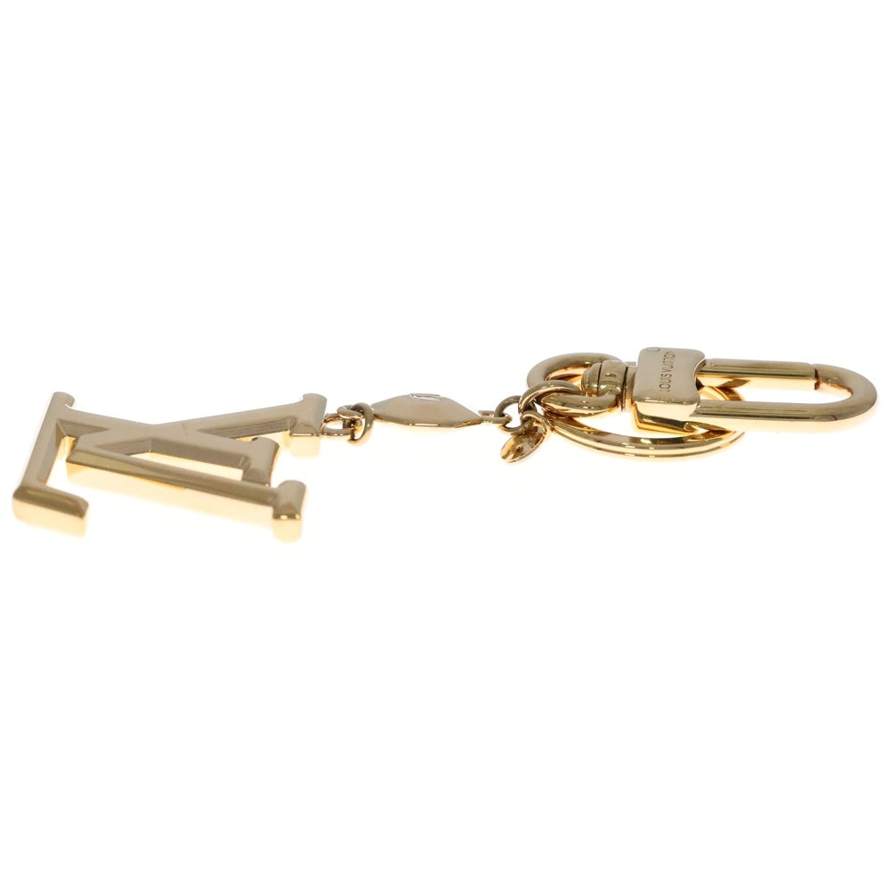 LOUIS VUITTON(ルイヴィトン) ポルトクレ LVファセット バッグチャーム キーホルダー キーリング ゴールド M65216