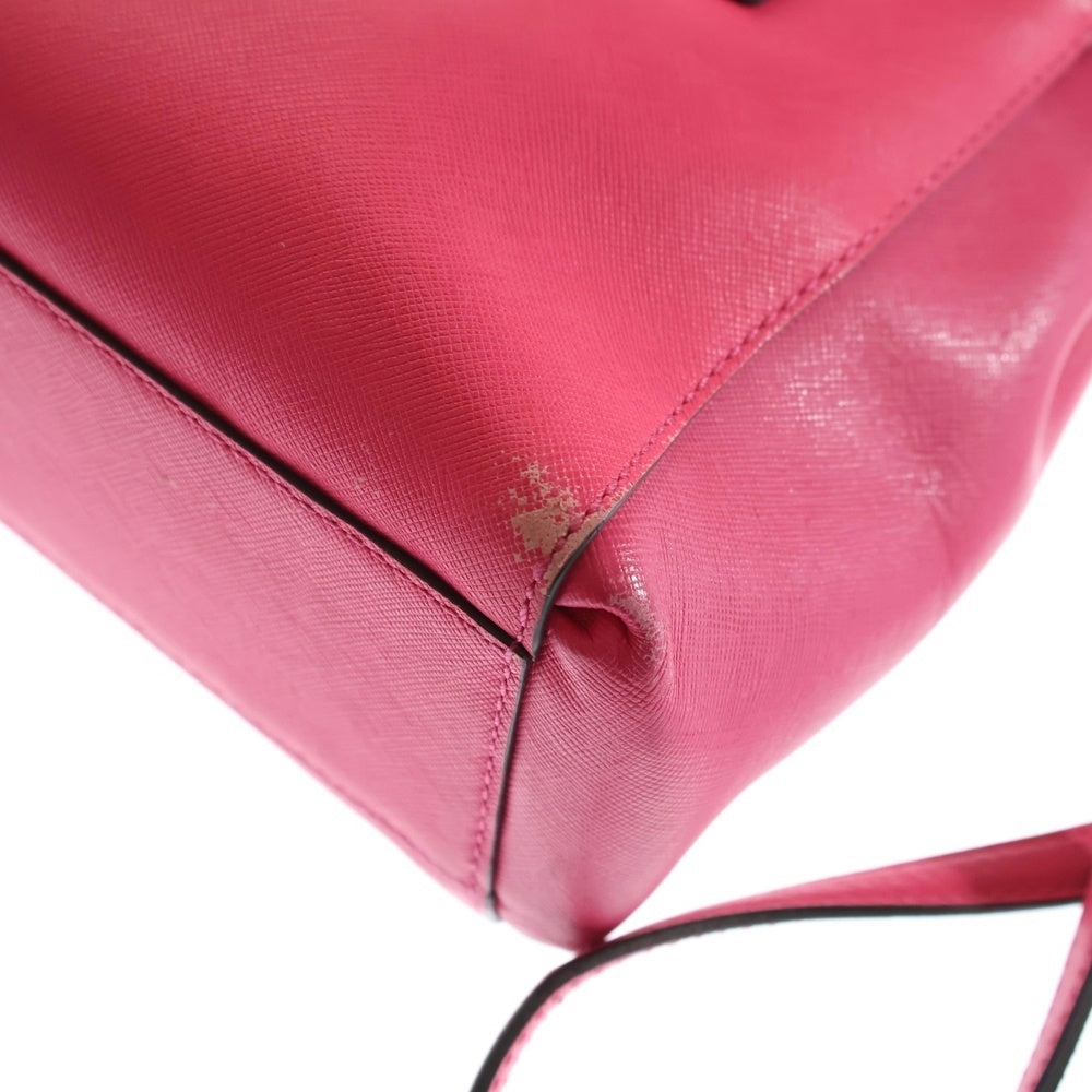 COACH(コーチ) 2WAYハンドバッグ ショルダーバッグ ゴールド金具 ピンク レザー 30402