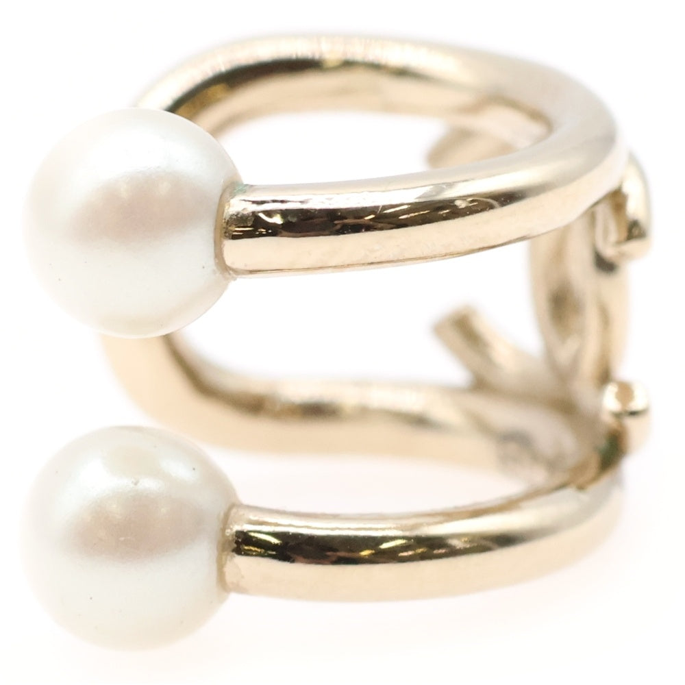 CHANEL(シャネル) ココマーク フェイクパールイヤーカフ イヤーアクセサリー ゴールド GP B21A