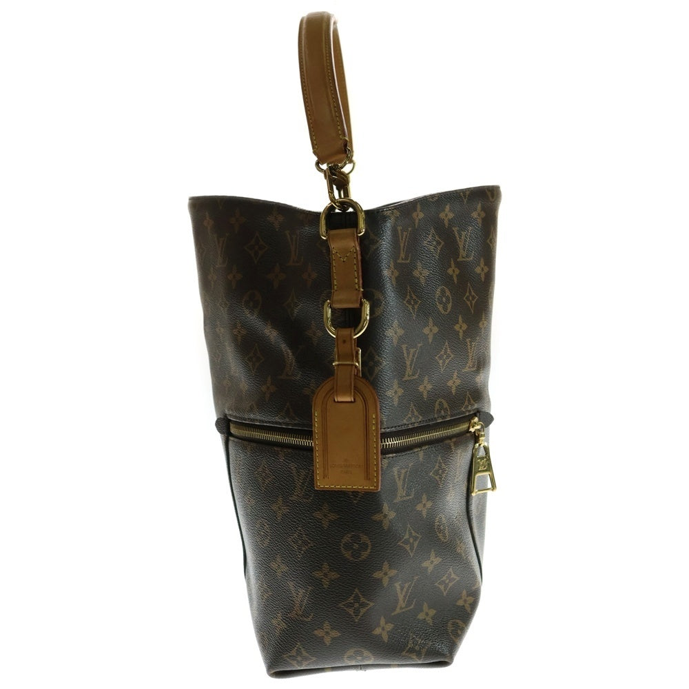 LOUIS VUITTON(ルイヴィトン) メリー モノグラム PVC レザー ハンド ショルダーバッグ ゴールド金具 ブラウン M41544