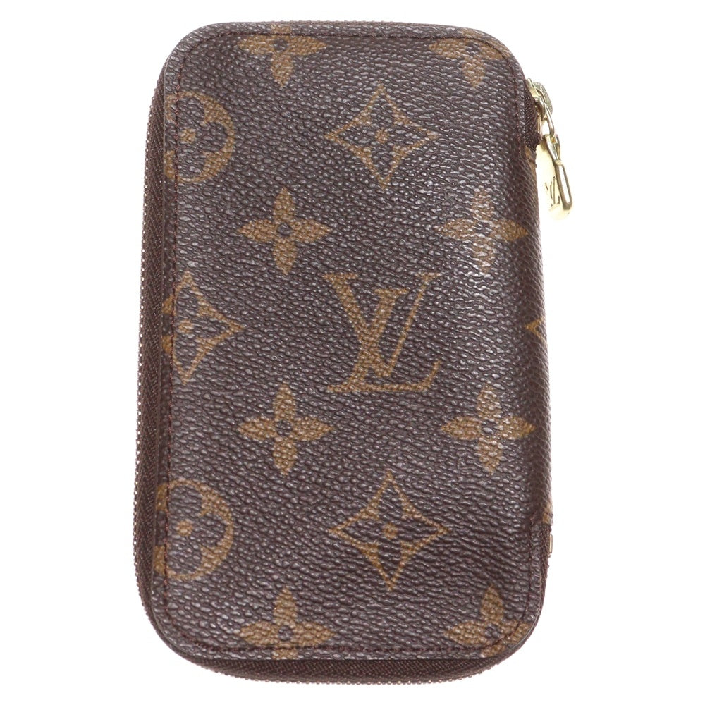 LOUIS VUITTON(ルイヴィトン) モノグラム ポシェット6クレ レザーキーケース ブラウン M62610 レディース