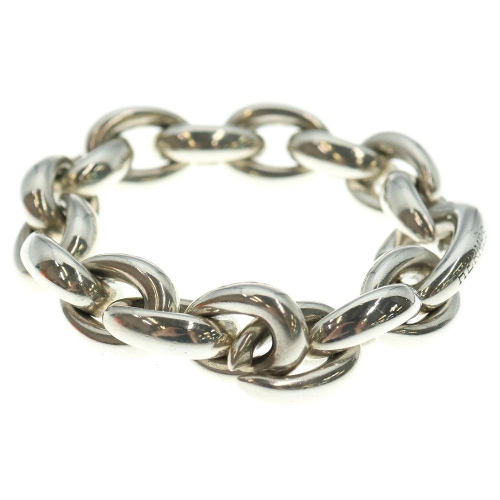 HERMES(エルメス) Acrobat GM アクロバットGM 17コマ チェーン ブレスレット シルバー