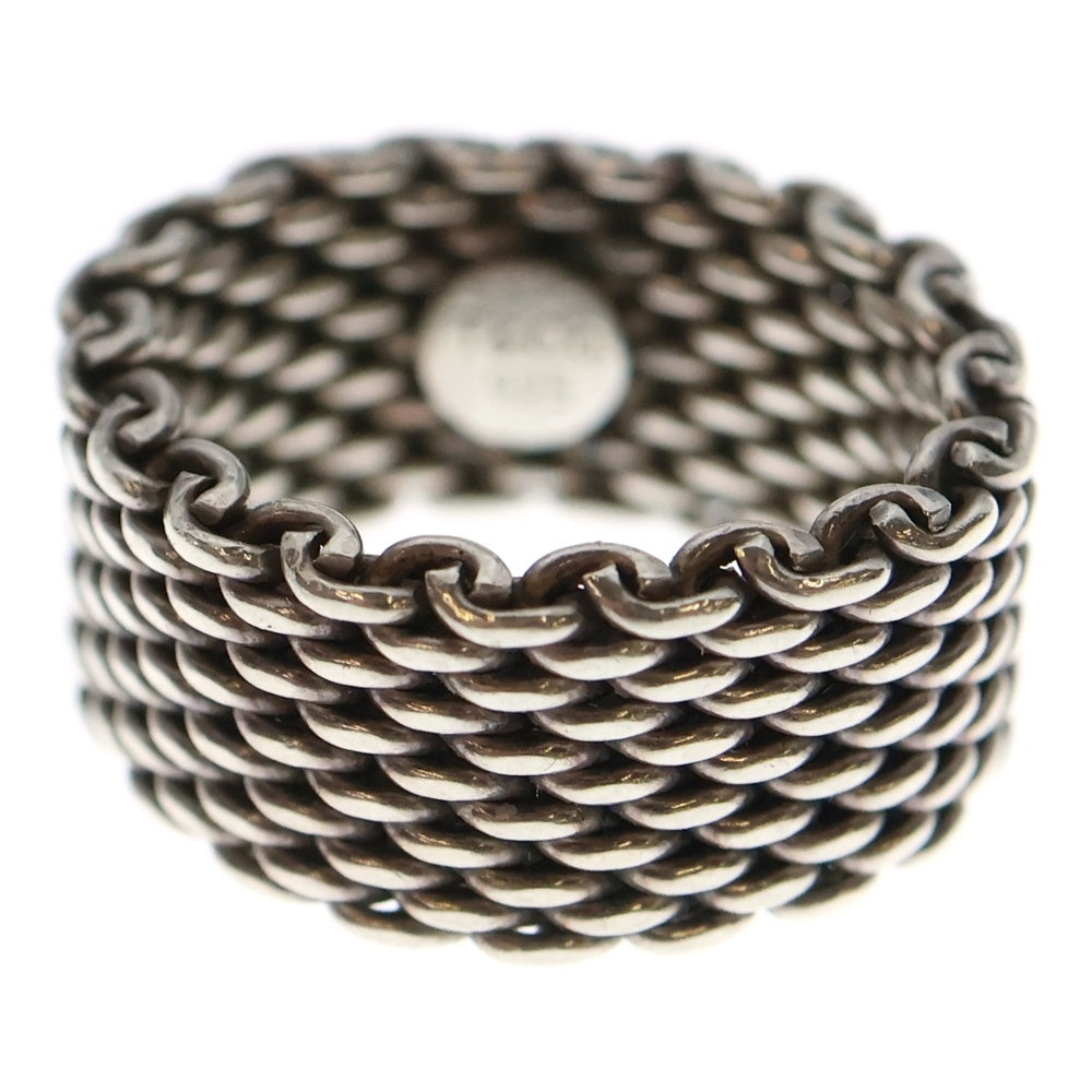 TIFFANY ティファニー サマセット メッシュ リング シルバー TIFFANY&Co. ティファニー サマセット メッシュ リング・指輪 シルバー