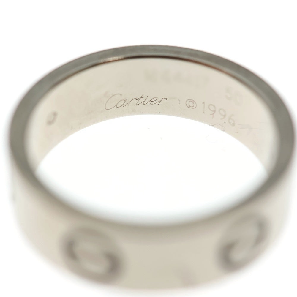 Cartier(カルティエ) ラブリング 指輪 シルバー K18WG