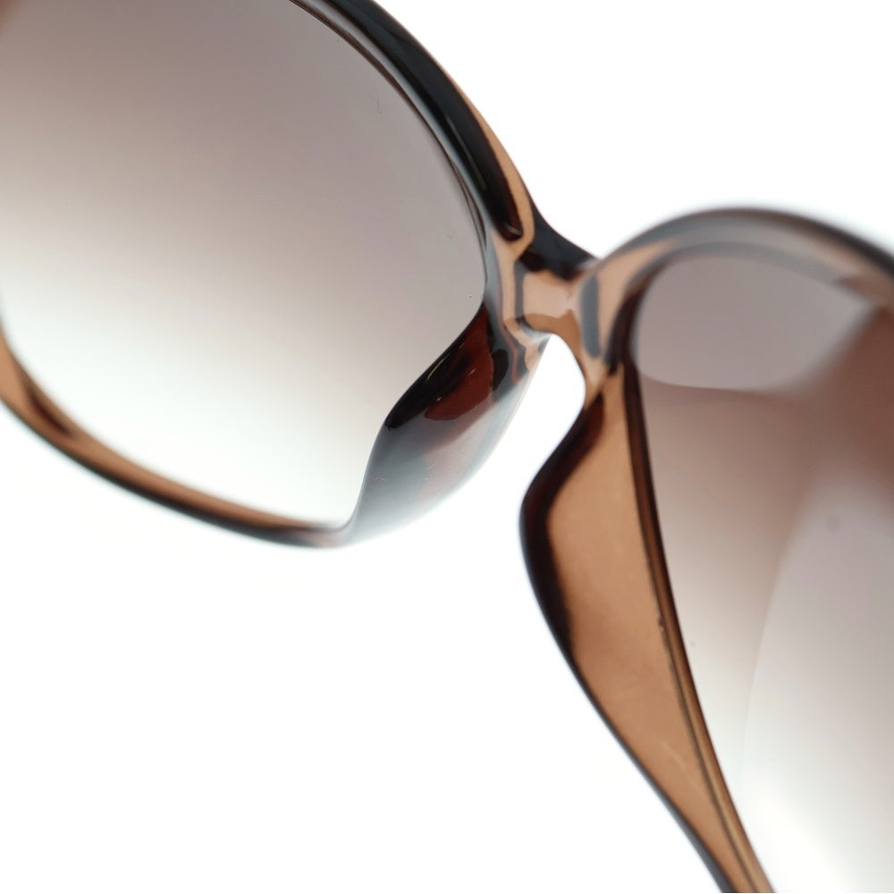 GUCCI(グッチ) インターロッキングG ハート バタフライ オーバルフレーム カラーレンズ サングラス メガネ 眼鏡 アイウェア ブラウン GG3525