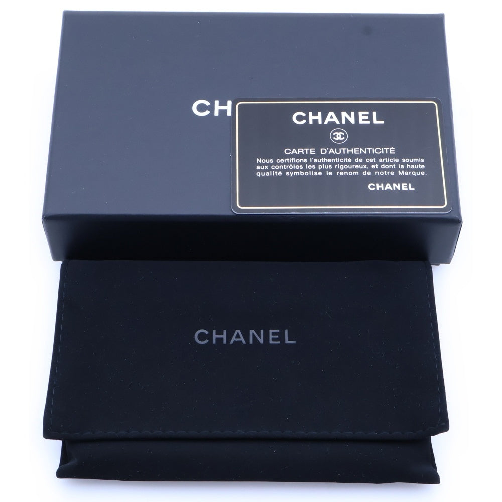 CHANEL(シャネル) ボーイシャネル コインケース 財布 ピンク キャビアスキン ゴールド金具 A80602 レディース