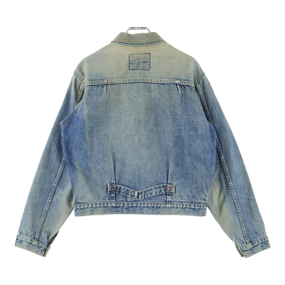 Levi's(リーバイス) 90S VINTAGE 506 1st ヴィンテージ 大戦モデル 復刻 ボタン裏J02 ビッグE ファーストフード デニム トラッカージャケット インディゴ 71506