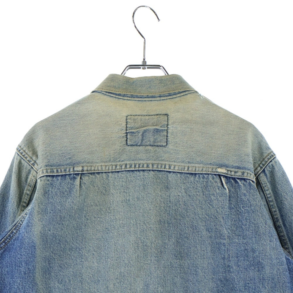 Levi's(リーバイス) 90S VINTAGE 506 1st ヴィンテージ 大戦モデル 復刻 ボタン裏J02 ビッグE ファーストフード デニム トラッカージャケット インディゴ 71506