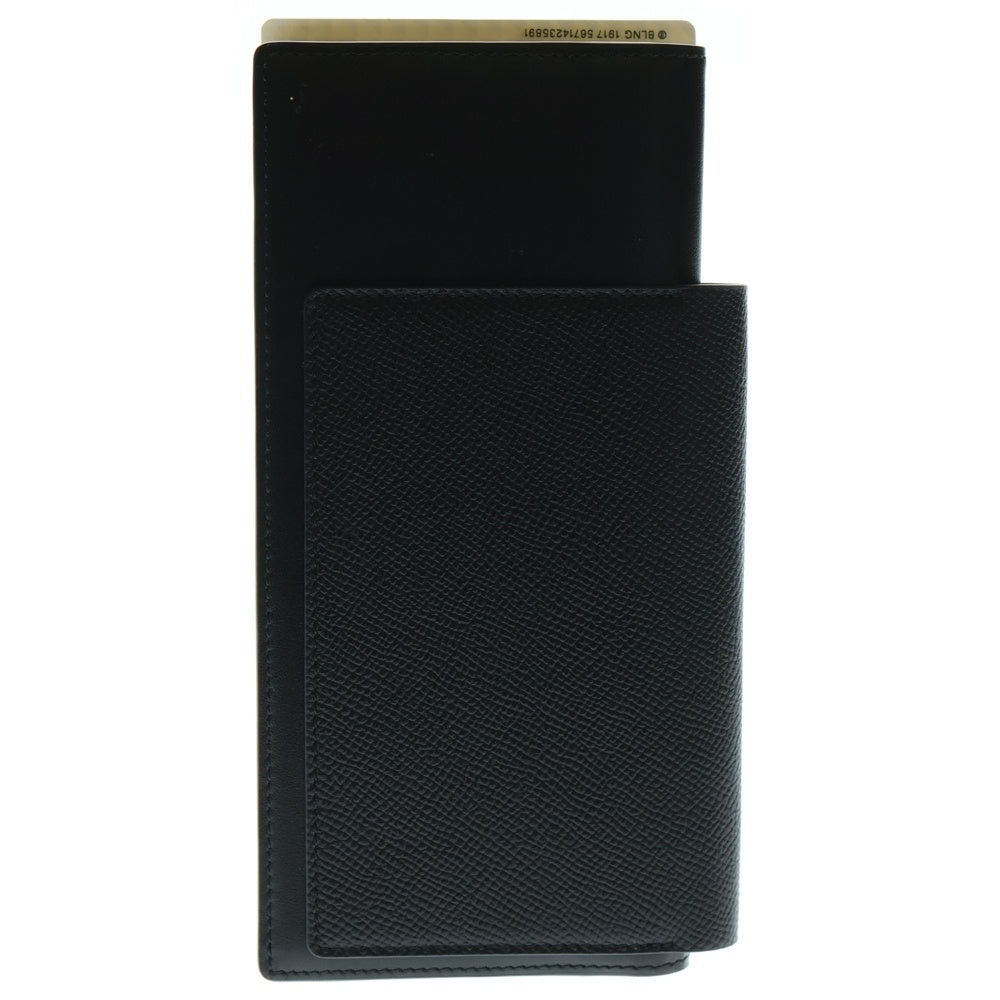 BALENCIAGA(バレンシアガ) PASS LO WA 2 TIC パスポート 二つ折り財布 長財布 カードケース ロングウォレット レザー ブラック 787774