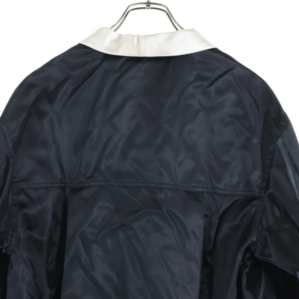 CHANEL(シャネル) ブルゾン ジャケット No.5 ボタン ブラック シルク レディース