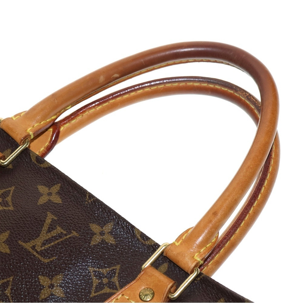 LOUIS VUITTON(ルイヴィトン) モノグラム サックプラ トートバッグ ハンドバッグ ブラウン ゴールド金具 レザー×PVC M51140