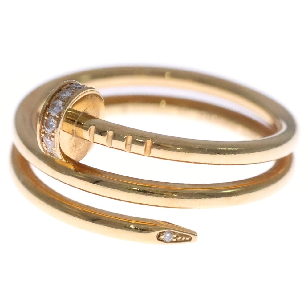 Cartier(カルティエ) ジュストアンクル ダイヤ付リング 指輪 K18YG 