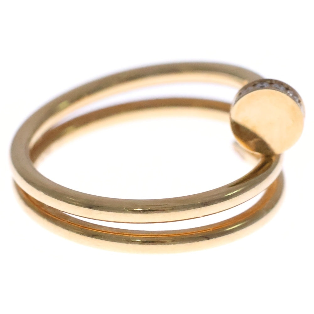 Cartier(カルティエ) ジュストアンクル ダイヤ付リング 指輪 K18YG イエローゴールド