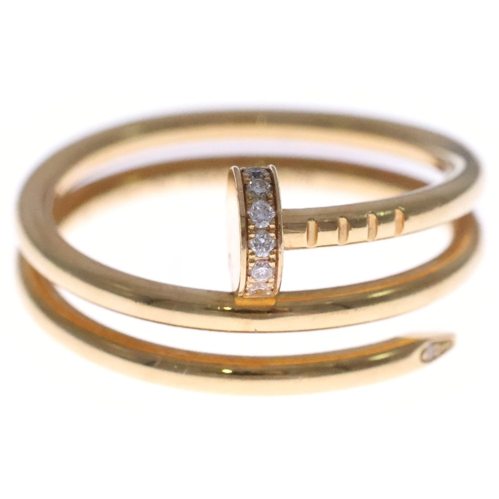 Cartier(カルティエ) ジュストアンクル ダイヤ付リング 指輪 K18YG イエローゴールド
