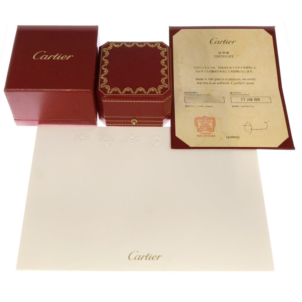 Cartier(カルティエ) ジュストアンクル ダイヤ付リング 指輪 K18YG イエローゴールド