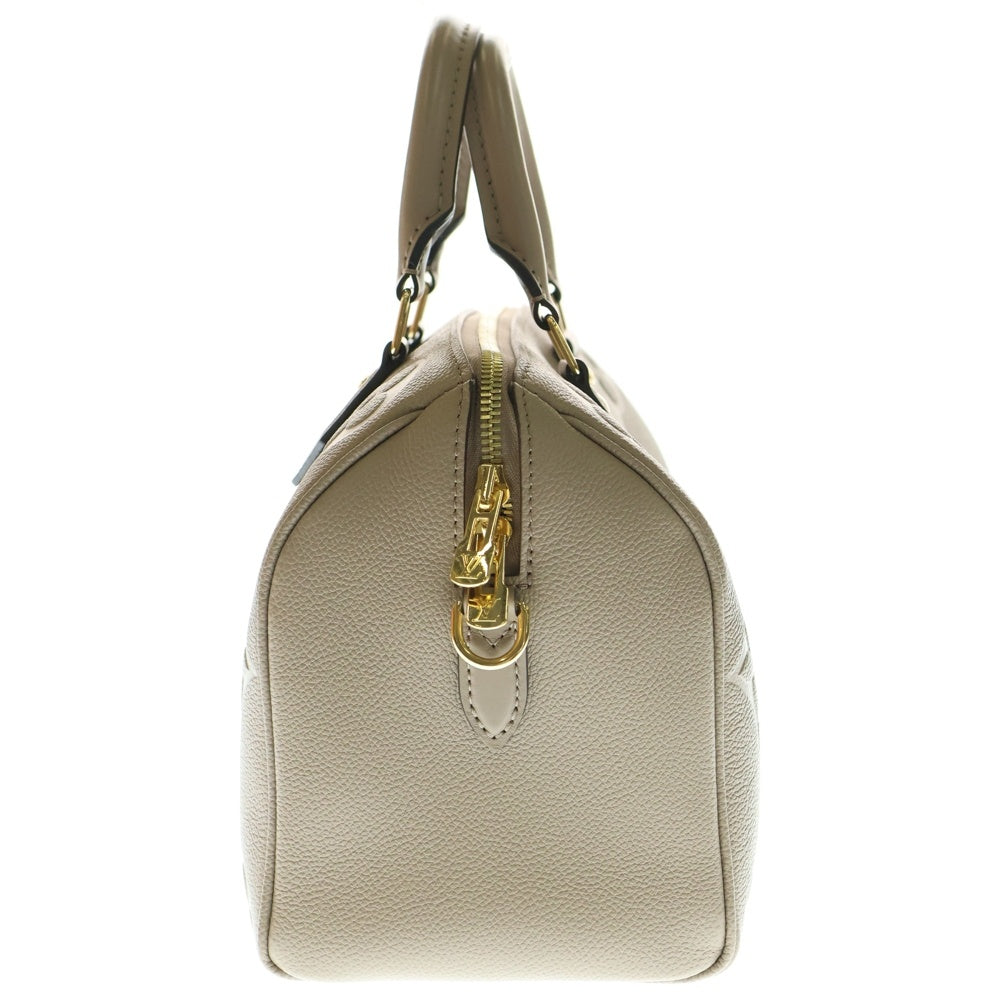 LOUIS VUITTON(ルイヴィトン) スピーディ バンドリエール25 モノグラムアンプラント トゥルトレール エンボスレザー 2WAY ハンド ショルダー ミニボストンバッグ ゴールド金具 M59273