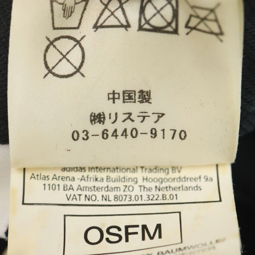 VETEMENTS(ヴェトモン) 17AW ×Reebok リーボックコラボ 再構築ベースボールキャップ 帽子 ブラック WAH18AC30