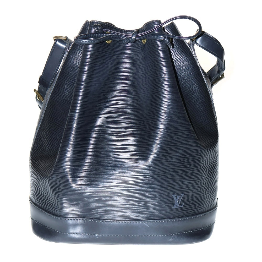 【正規品】ルイヴィトン　エピ　ノエ　ショルダーバッグ　ハンドバッグ　ブルー　巾着 LOUIS VUITTON ルイヴィトン エピ ノエ ショルダー 巾着 ブルー ルイ