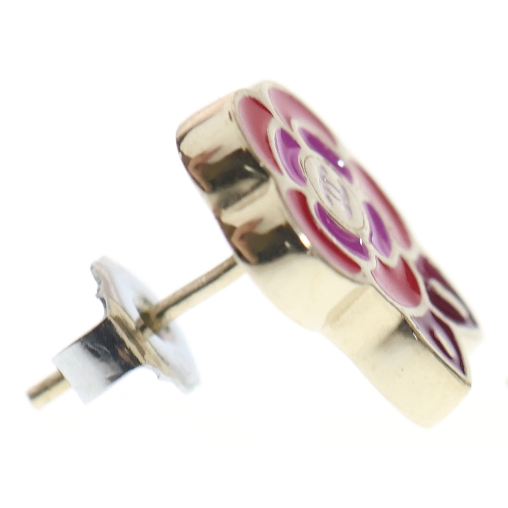 CHANEL(シャネル) ココマーク カメリア ピアス レッド×ピンク 05P アクセサリー