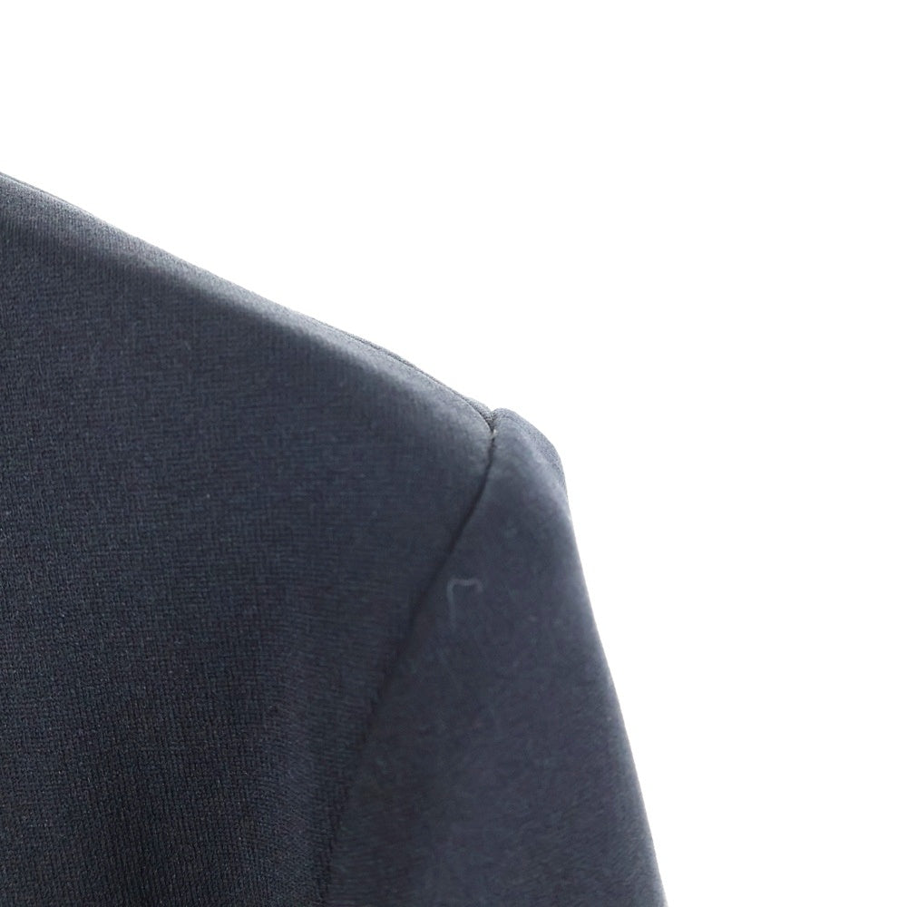 FENDI(フェンディ) ストライプ柄切り替え チェスターコート ブラック/ブラウン レディース 27.533919 11043