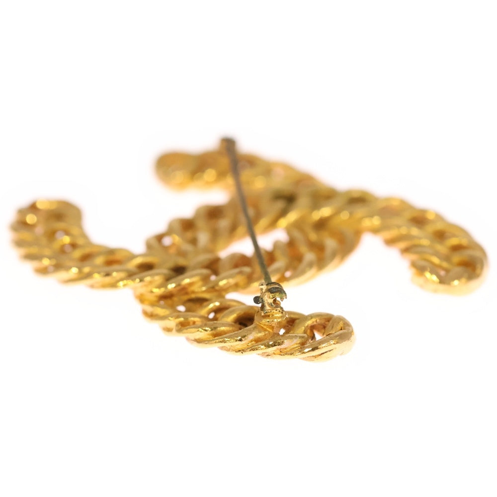 CHANEL(シャネル) ココマーク チェーン ブローチ ピンバッジ GP ゴールド