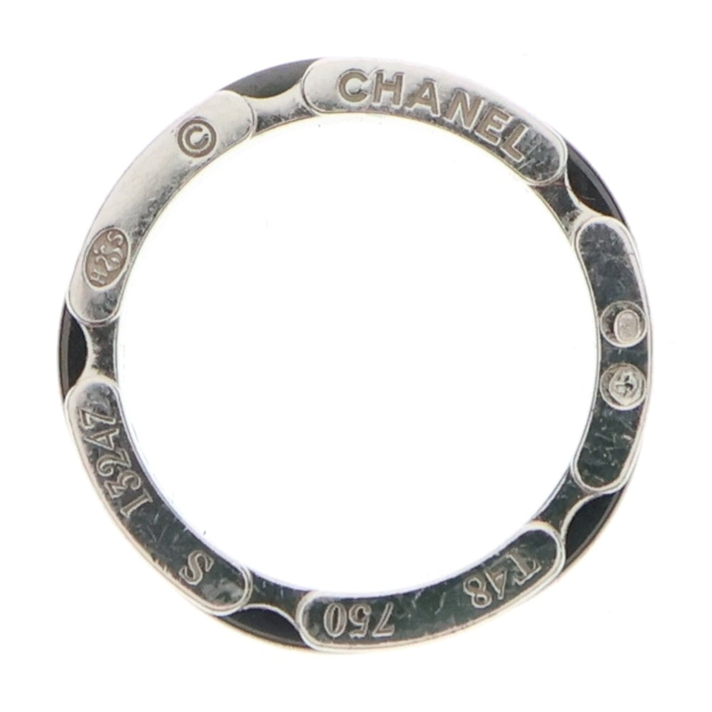 CHANEL(シャネル) ウルトラコレクション スモールリング 指輪 ブラック×シルバー 750WG/CE