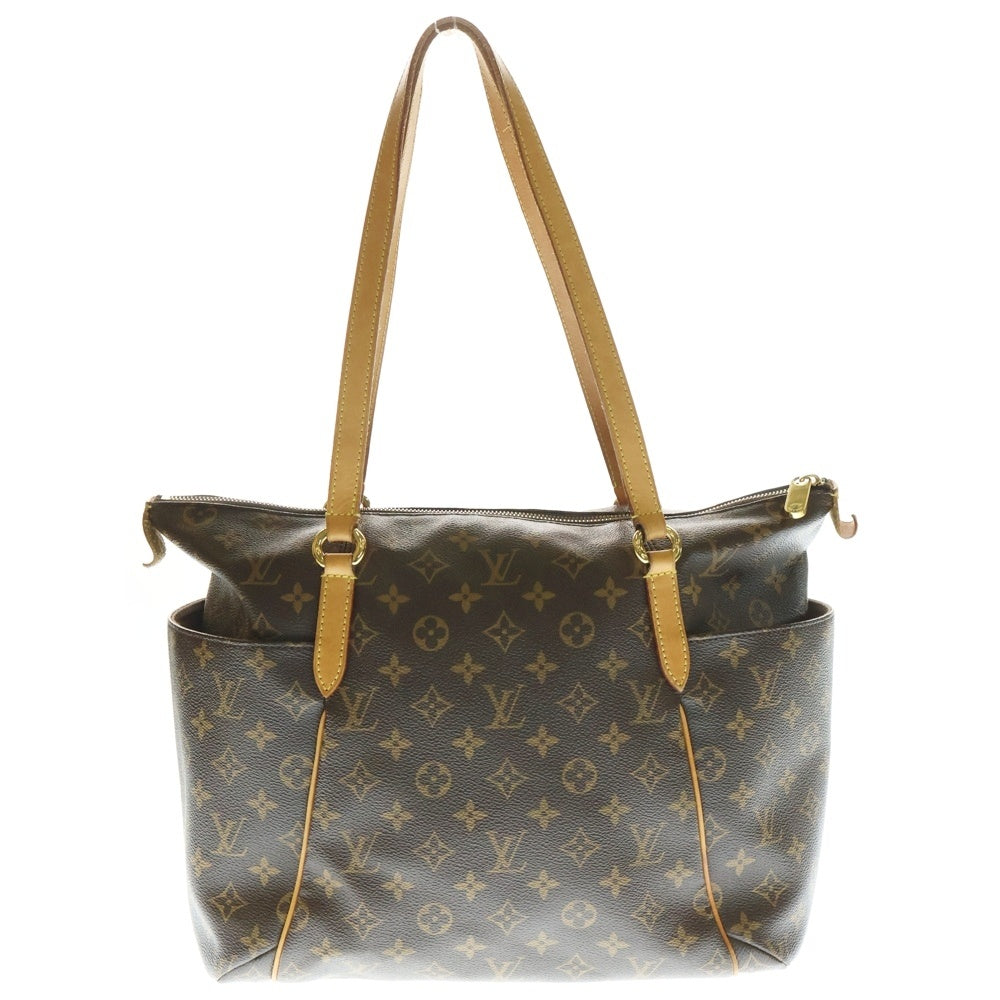 LOUIS VUITTON(ルイヴィトン) トータリーMM モノグラム PVC レザー ショルダー トートバッグ ゴールド金具 ブラウン M56689
