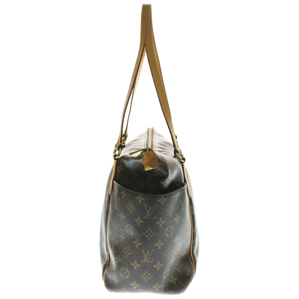 LOUIS VUITTON(ルイヴィトン) トータリーMM モノグラム PVC レザー ショルダー トートバッグ ゴールド金具 ブラウン M56689