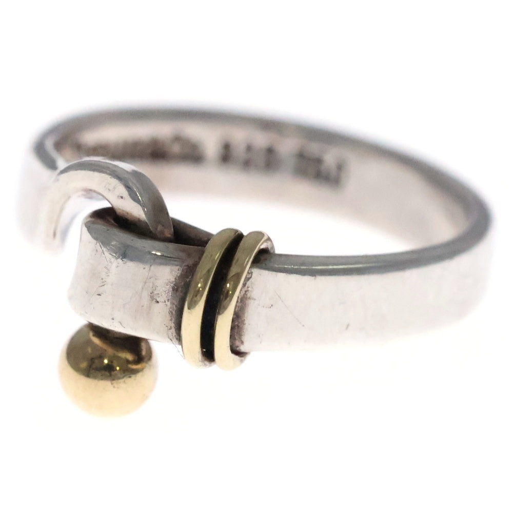 TIFFANY & Co.(ティファニー) フックアンドアイリング 指輪 925/750 シルバー