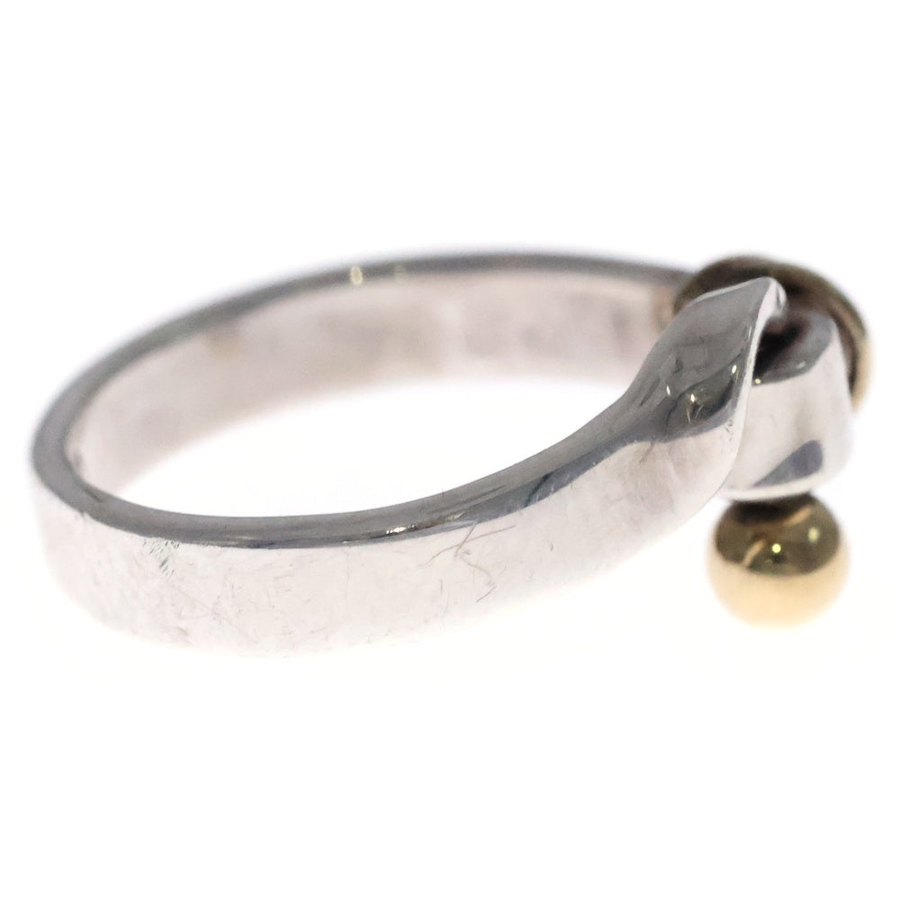 TIFFANY & Co.(ティファニー) フックアンドアイリング 指輪 925/750 シルバー