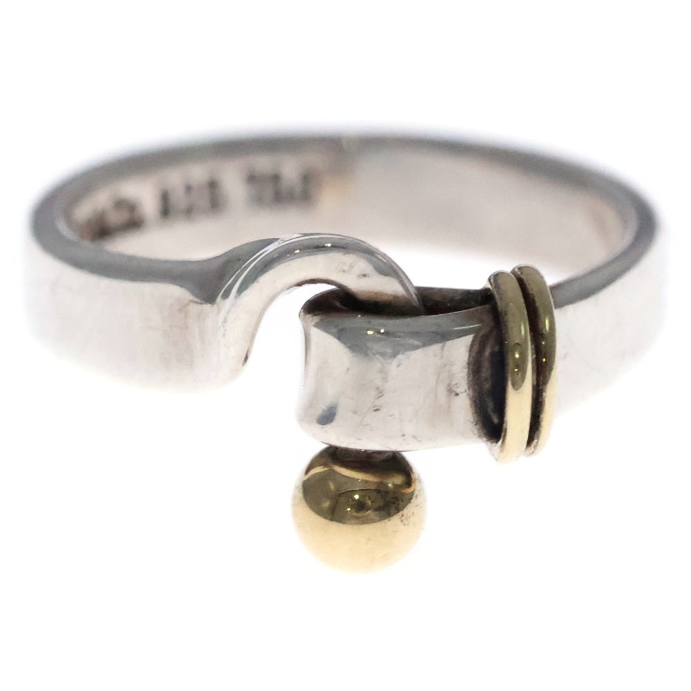 TIFFANY & Co.(ティファニー) フックアンドアイリング 指輪 925/750 シルバー