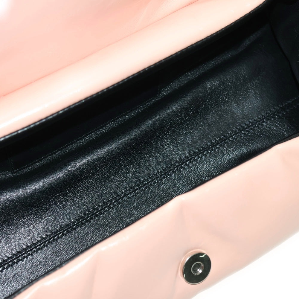 JIL SANDER(ジルサンダー) カンノーロ 2WAYバッグ ハンドバッグ ワンショルダーバッグ ピンク レザー シルバー金具