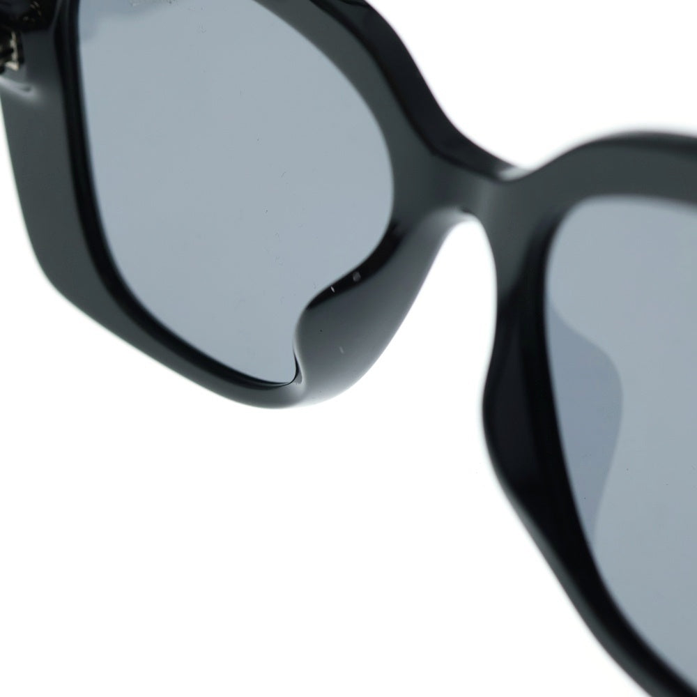 CHANEL(シャネル) ココマークロゴテンプル スクエアシェイプ ポラライズド カラーレンズサングラス アイウェア ブラック 5422-B-A