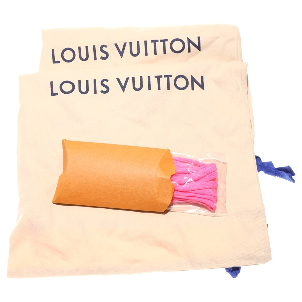 LOUIS VUITTON(ルイヴィトン) 22SS LV OLLIE RICHELIEU TRAINERS オリライン リシュリュー モノグラム グラデーション エンボスレザー レースアップ ローカットシューズ スニーカー1A9UY9