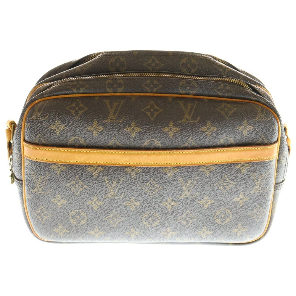 LOUIS VUITTON(ルイヴィトン) モノグラム リポーターPM ブラウン PVC ショルダーバッグ M45254